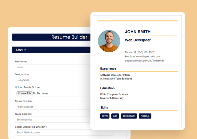 Resume Builder